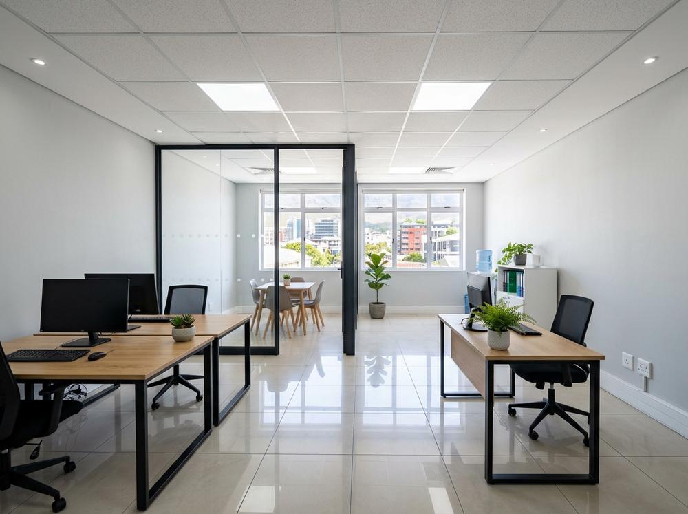 Renovated office interior